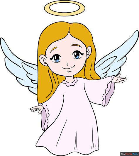 drawing angel pictures